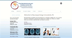 Desktop Screenshot of neuropsychologyconsultants.net